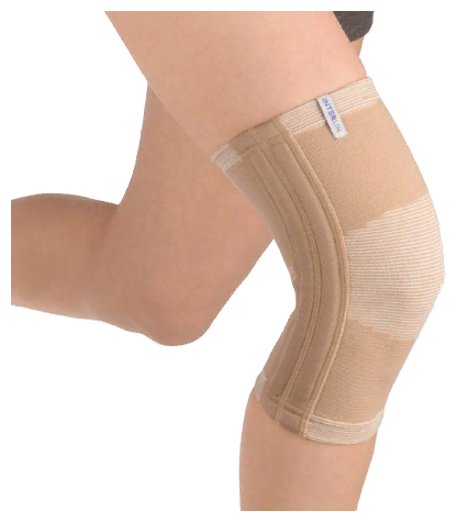 Бандаж компрессионный на коленный сустав бежевый (РК К05)