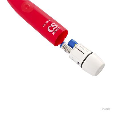 Электрическая зубная щетка CS Medica CS-465-W, красная_2