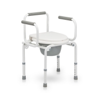 Кресло инвалидное FS813 с санитарным оснащением_0